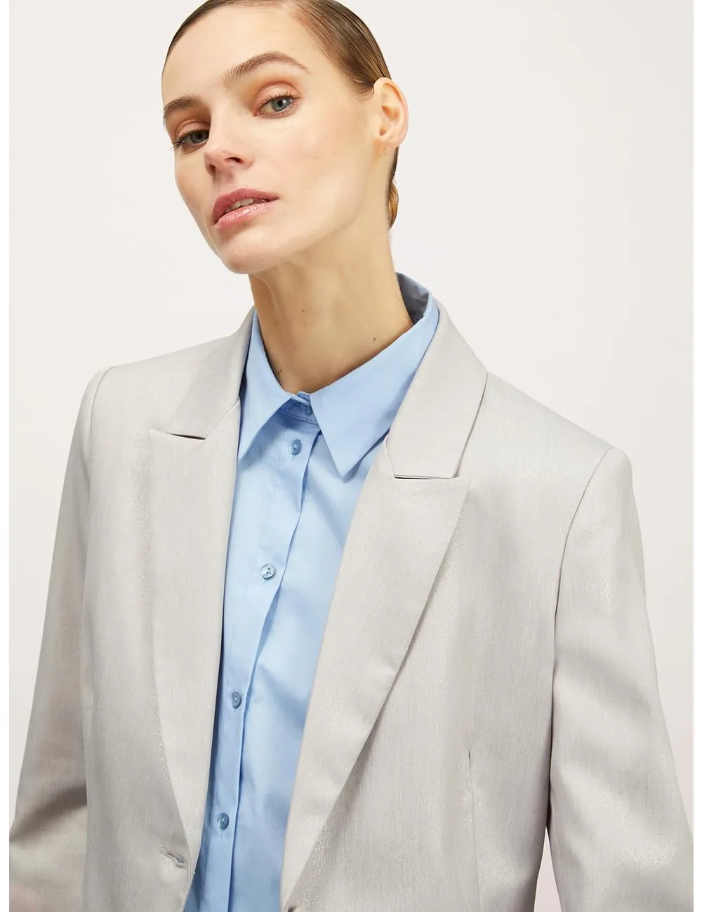 Motivi Blazer Shiny-Optik Einreiher Glanz-Blazer