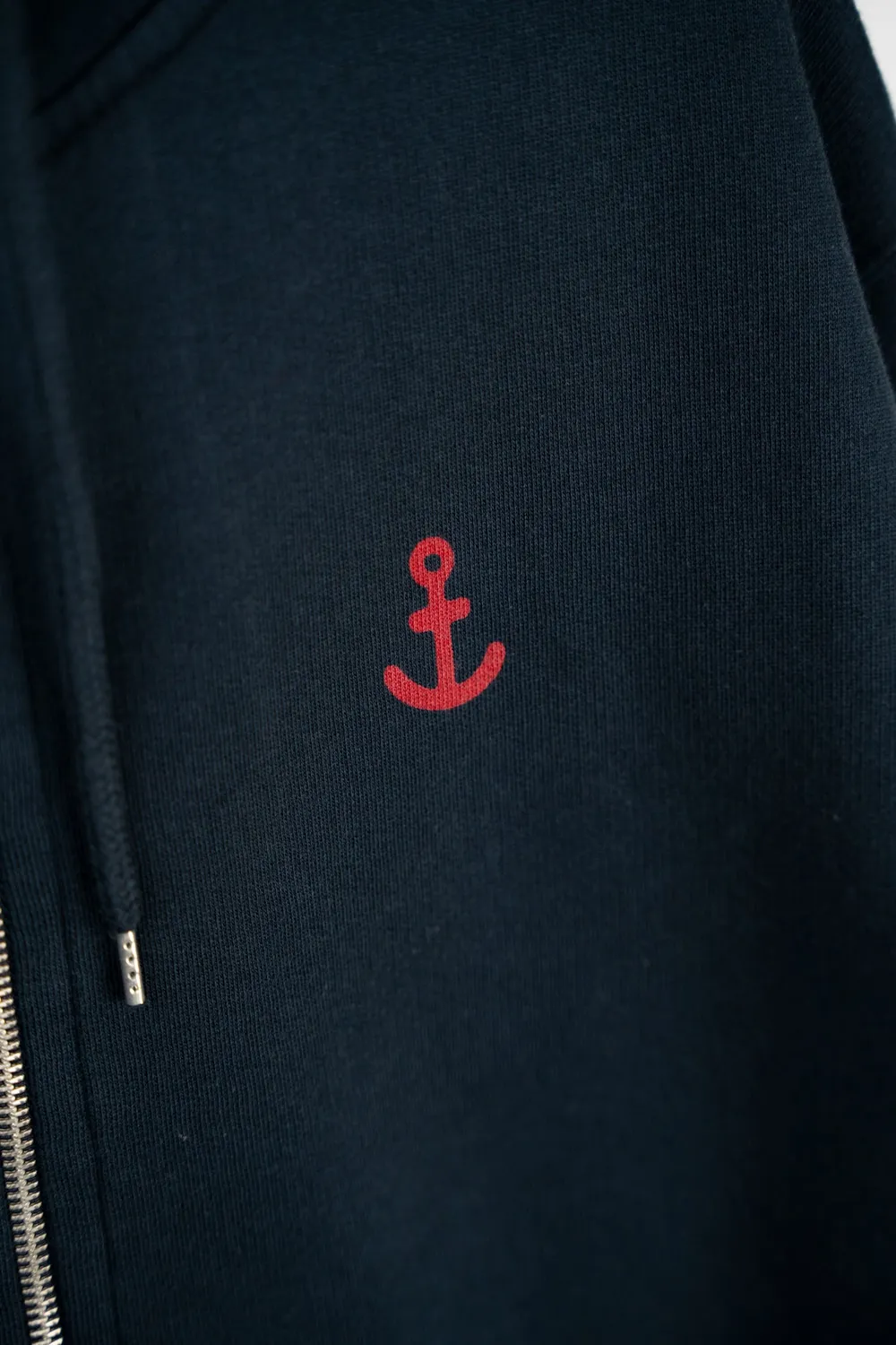 LAKOR Save The Mermaids Blueberry Hoodie Rückenprint