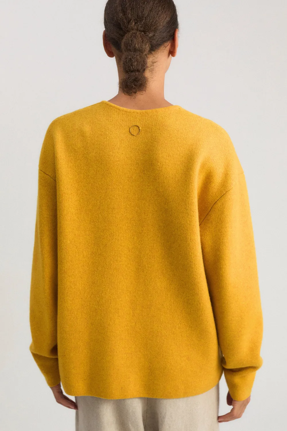 Oyuna Axa Pullover Amber Taupe wendbar