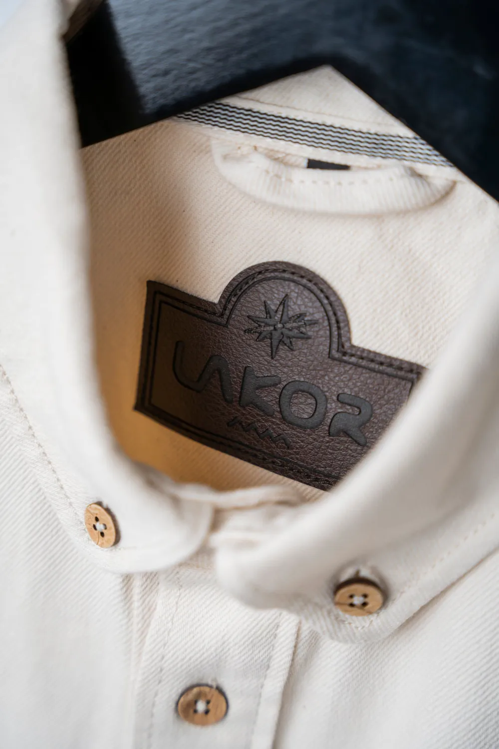 LAKOR Knokkel Shirt Arbeitshemd Undyed Bio-Baumwolle