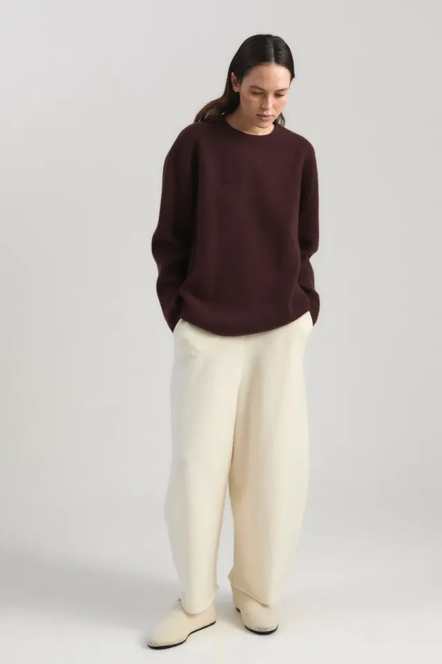 Oyuna Axa Pullover Carob Ink Oversize