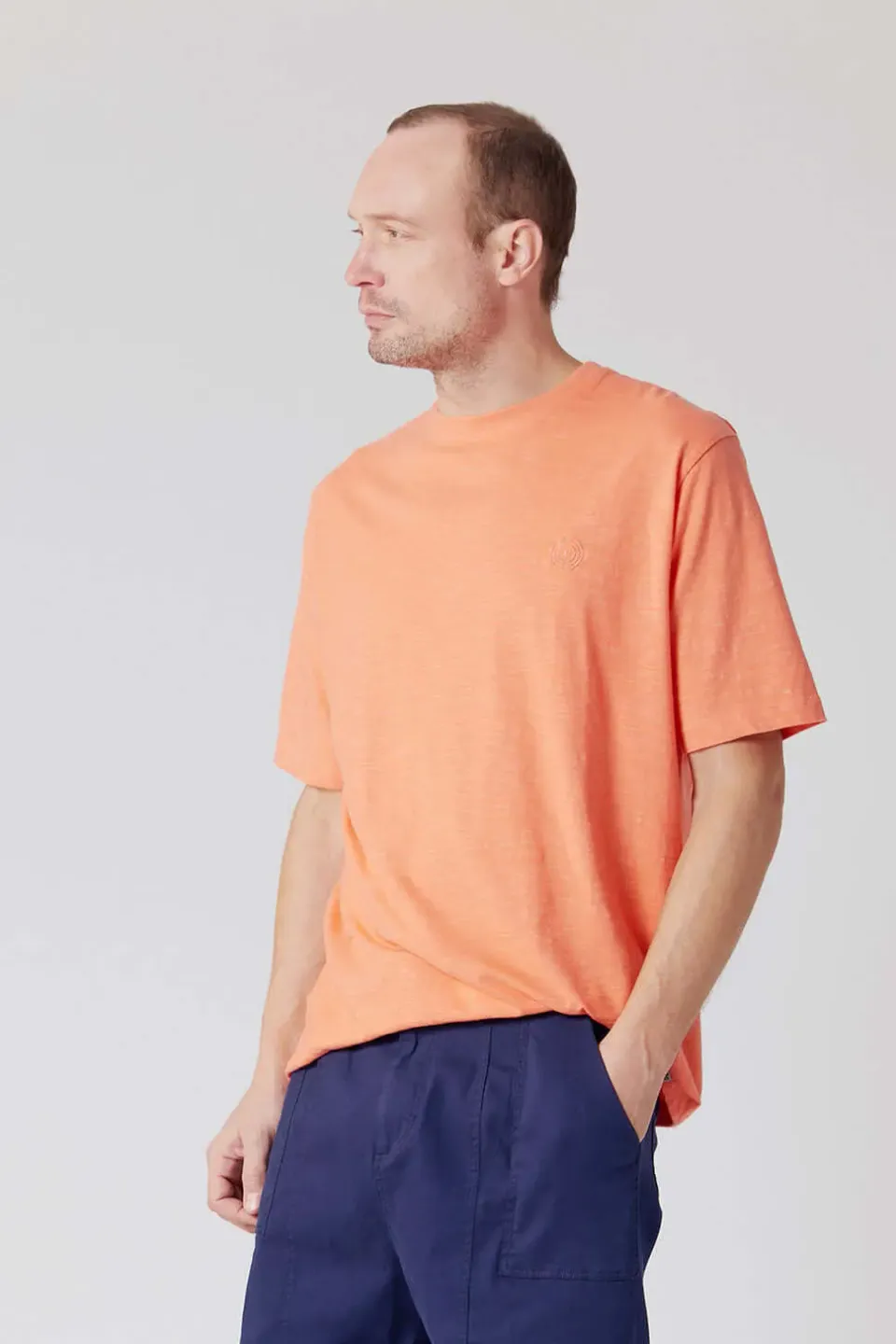 KOMODO KIN T-Shirt True Pink Herren Bio-Baumwolle