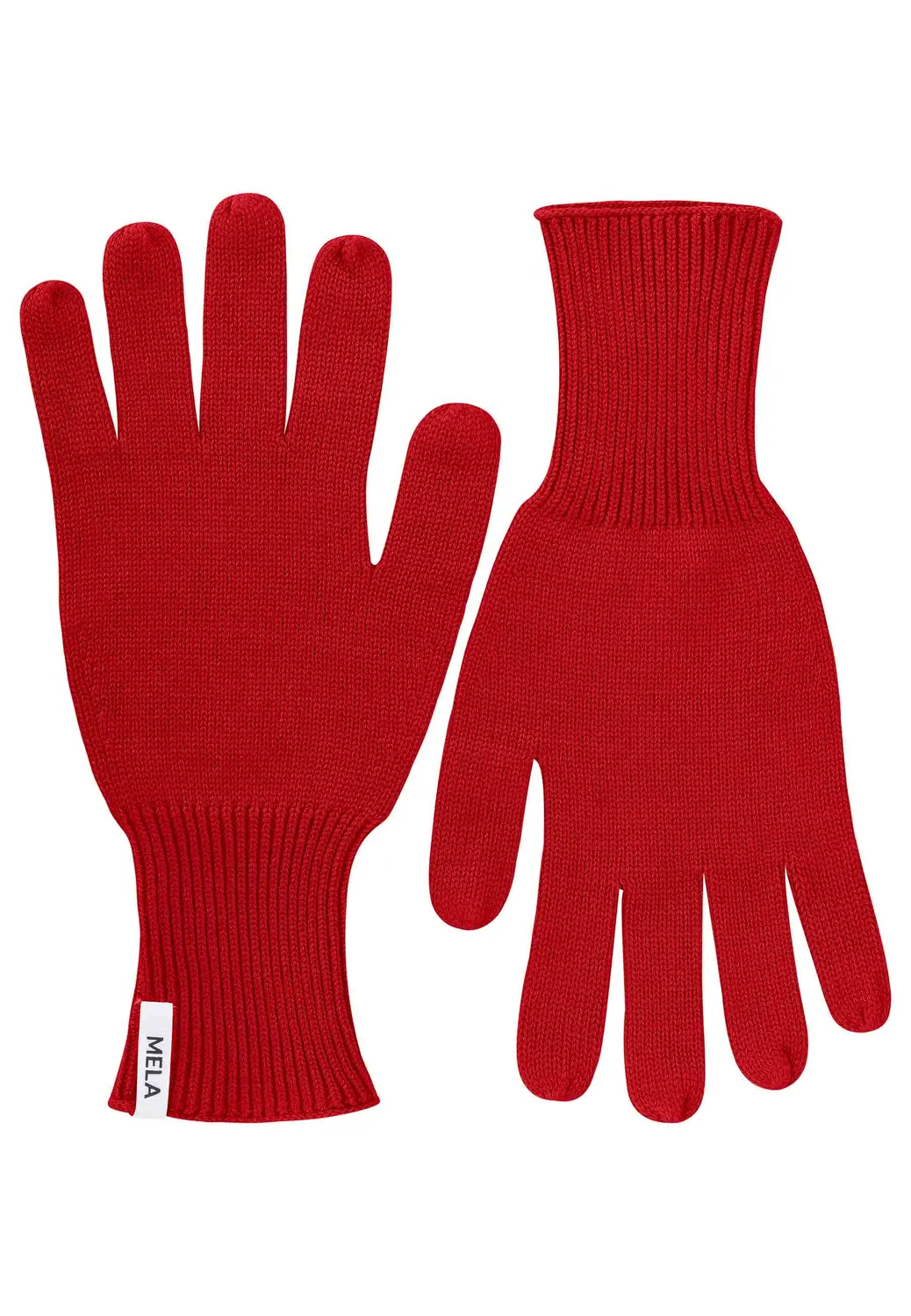 MELA RISHI Strick Handschuhe aus Bio-Baumwolle weich