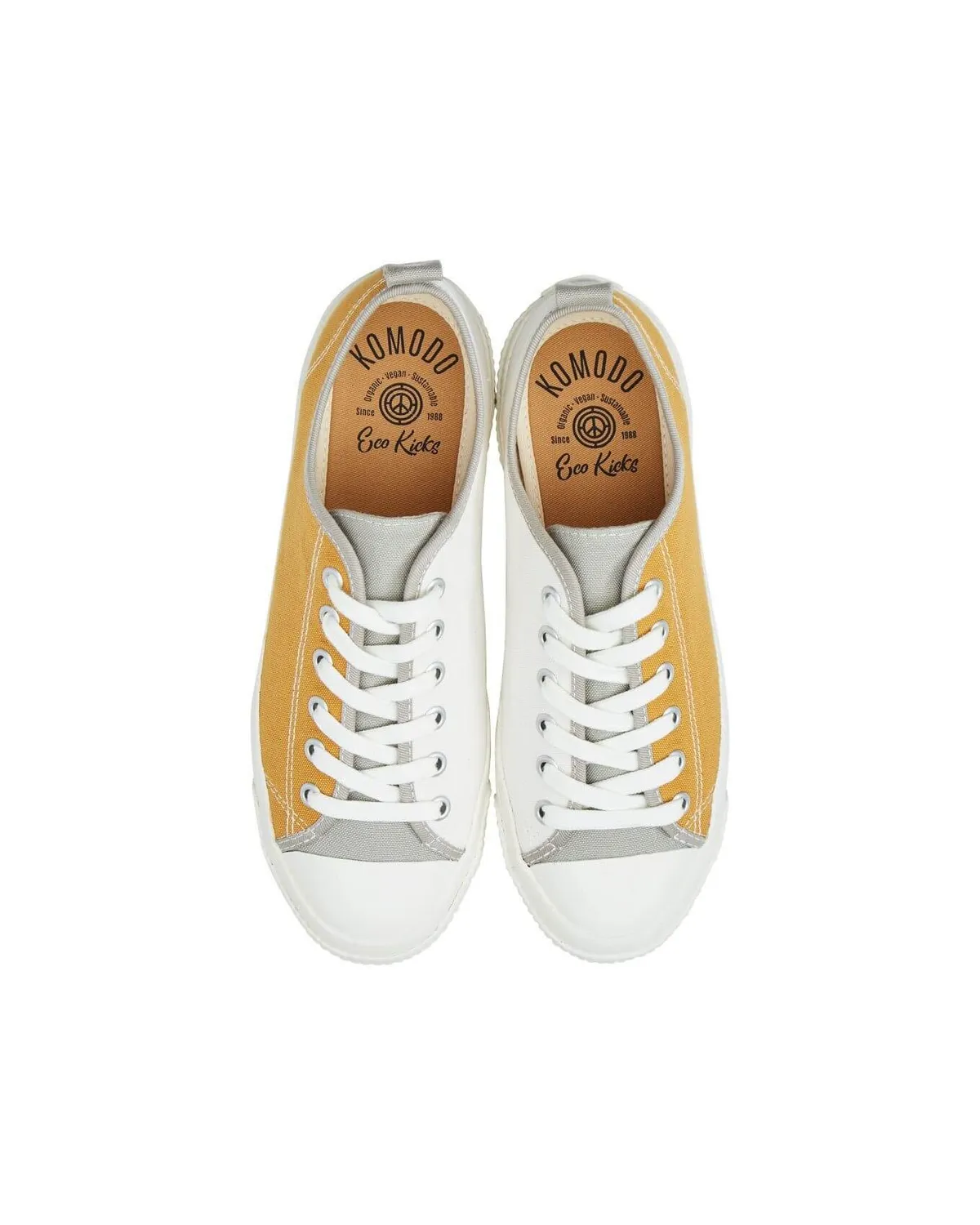 Komodo Eco Sneako Classic Sneaker Damen Senf Bio