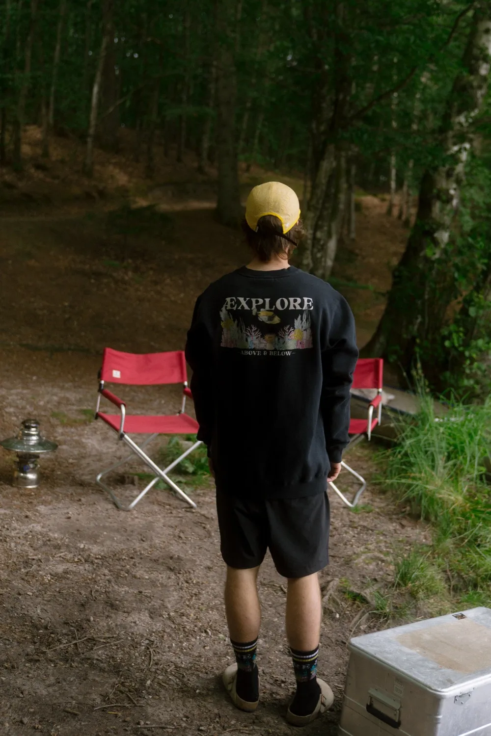 LAKOR Underwater Garden Sweatshirt Moonless Night Bio