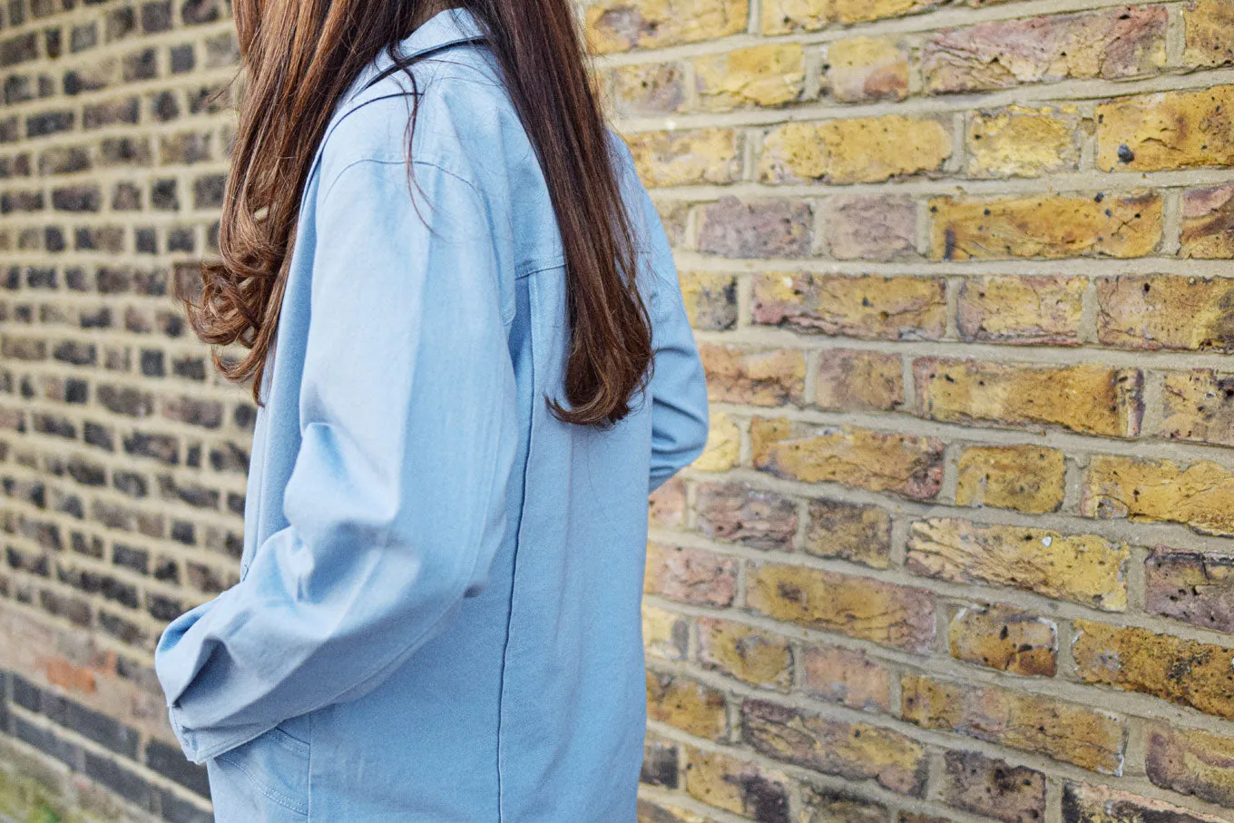 Komodo Chore Jacke Blau Bio-Baumwolle