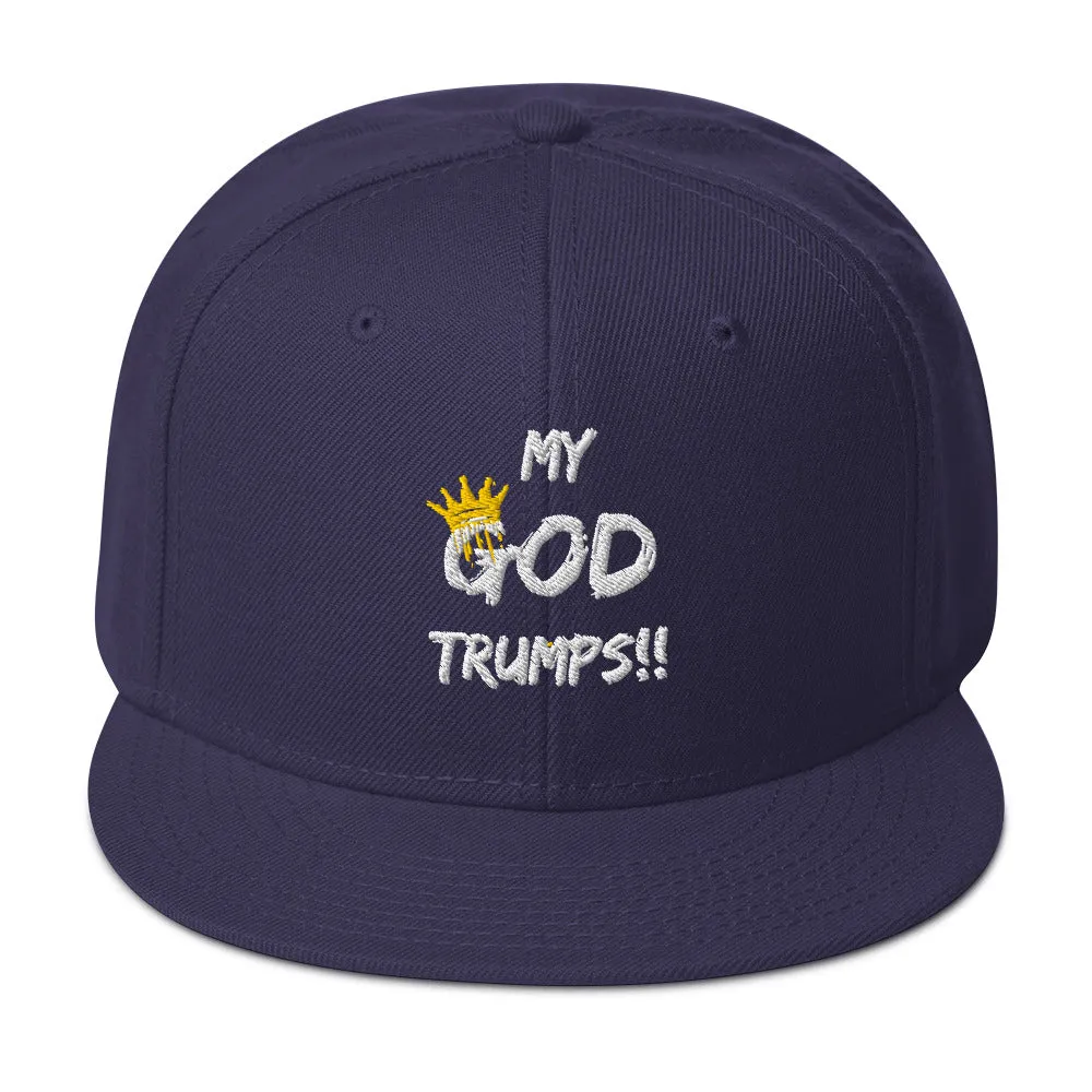 Covered My GOD Trumps Basecap verstellbar