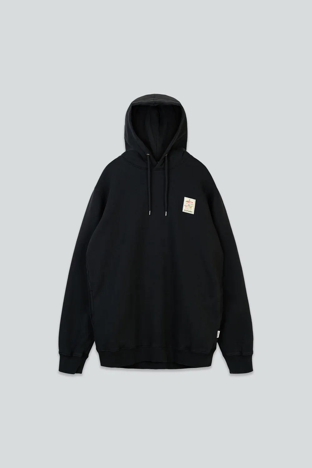 LAKOR Mushroom Forest Hoodie Moonless Night Bio-Baumwolle