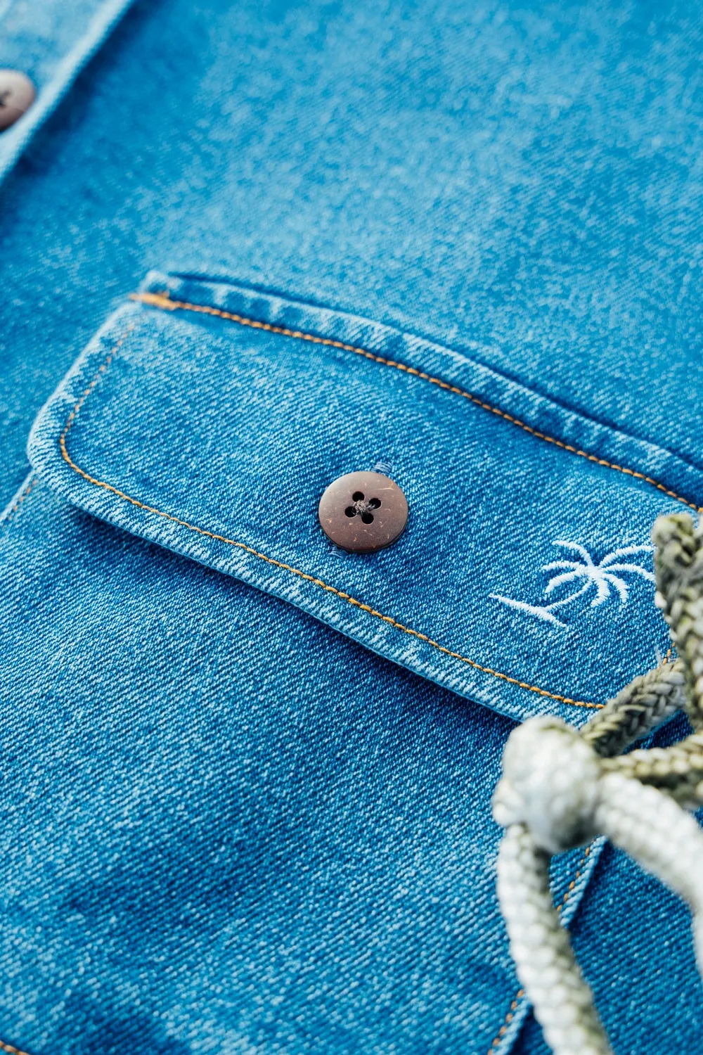 LAKOR Havana Sailor Jacket Mittelblau Denimjacke