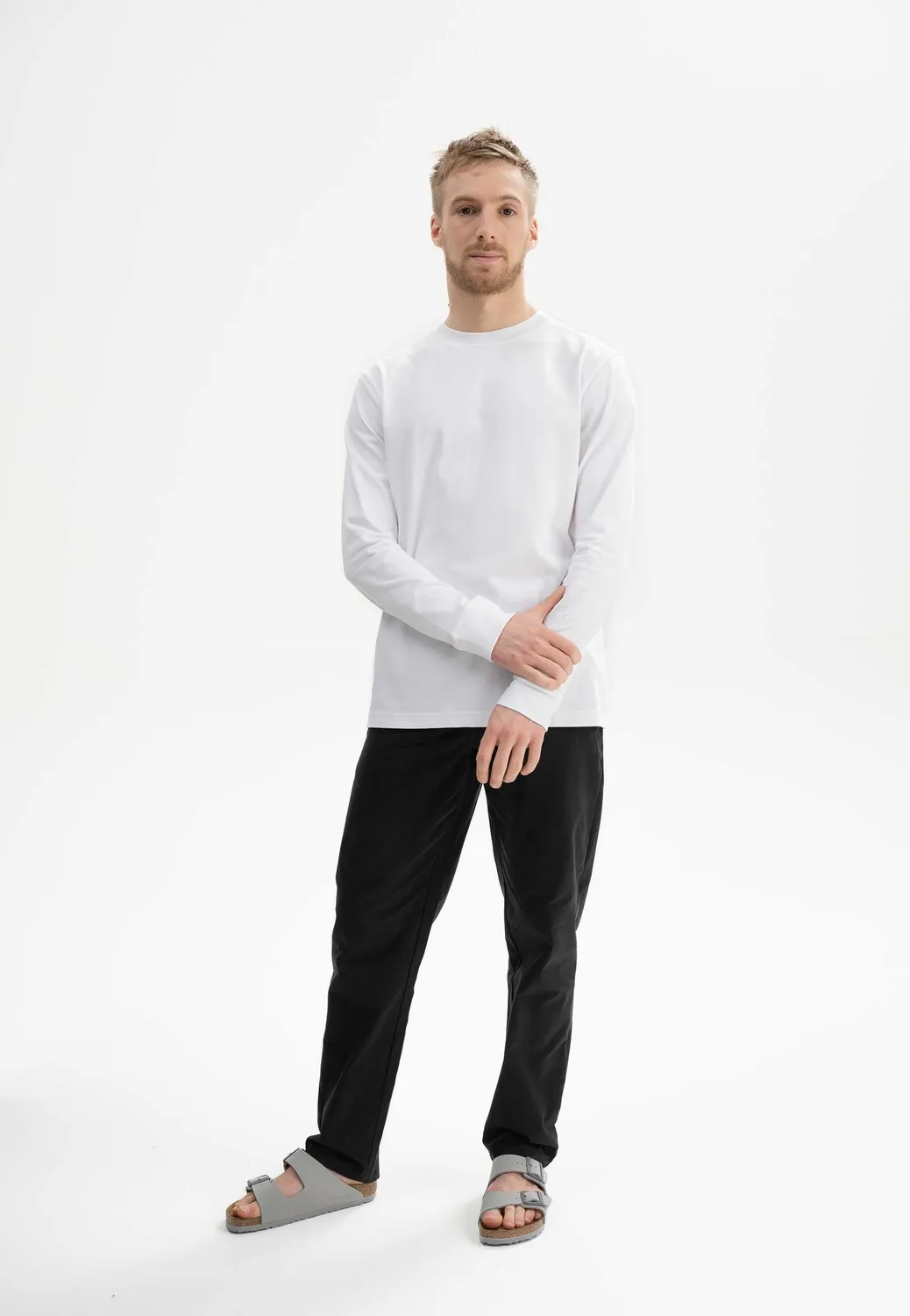 MELA Tejas Langarmshirt schwarz Bio-Baumwolle Langarm