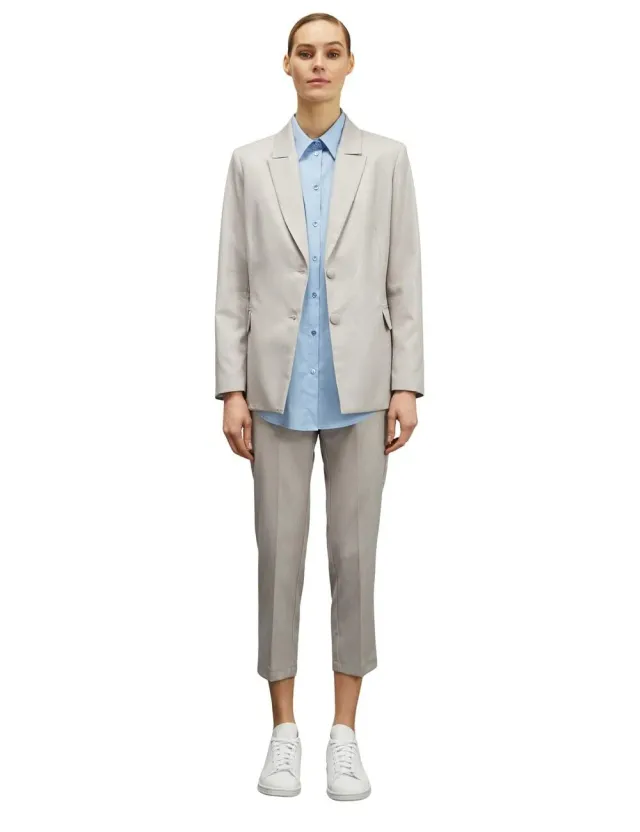 Motivi Blazer Shiny-Optik Einreiher Glanz-Blazer