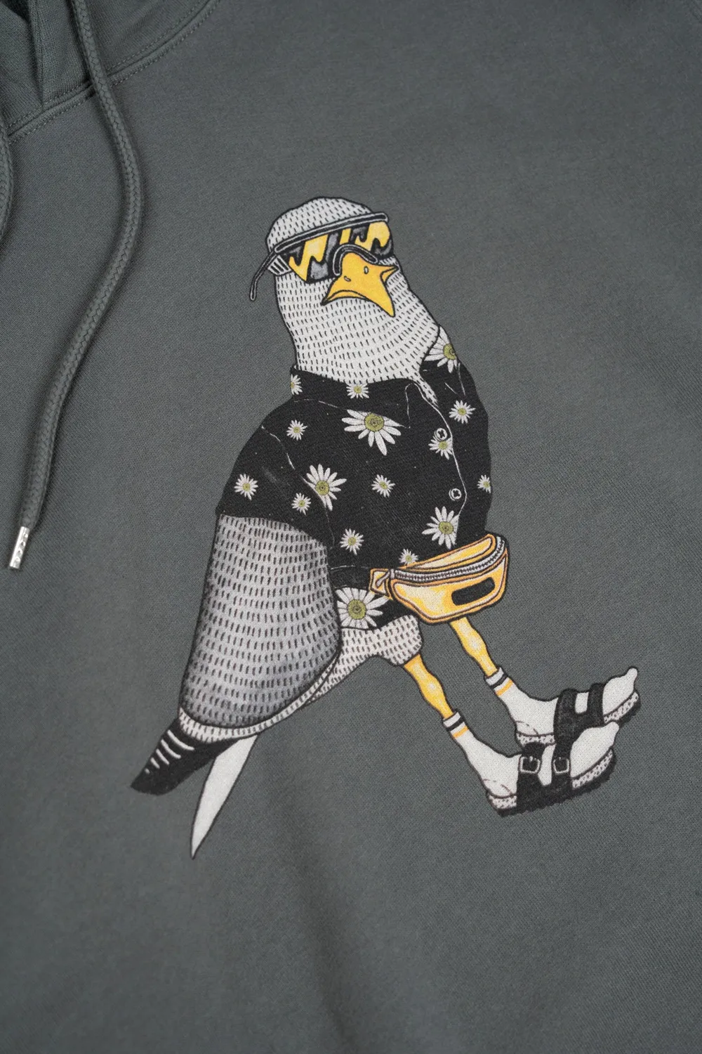 LAKOR Sightseer Seagull Hoodie Urban Chic Baumwolle