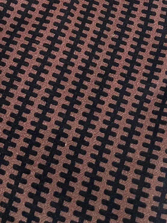 KOMODO JERRY Shorts Braun Streifen Bio-Baumwolle
