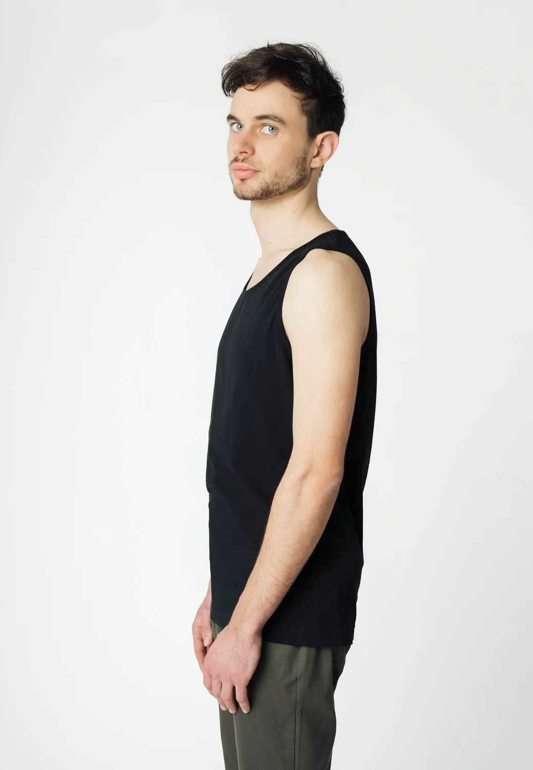 MELA CHETAN Tank Top weiß aus Bio-Baumwolle