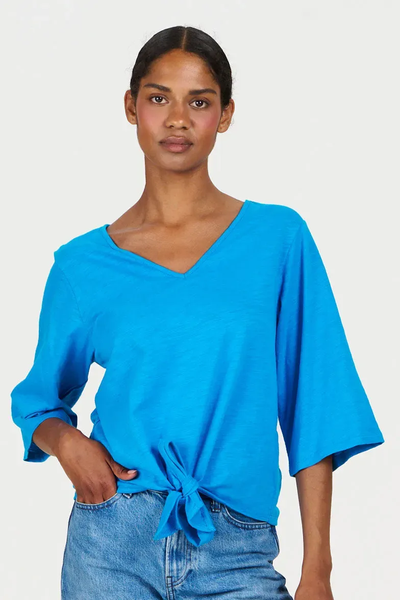 Komodo Lyra Top Damen Cobalt Bio-Baumwolle