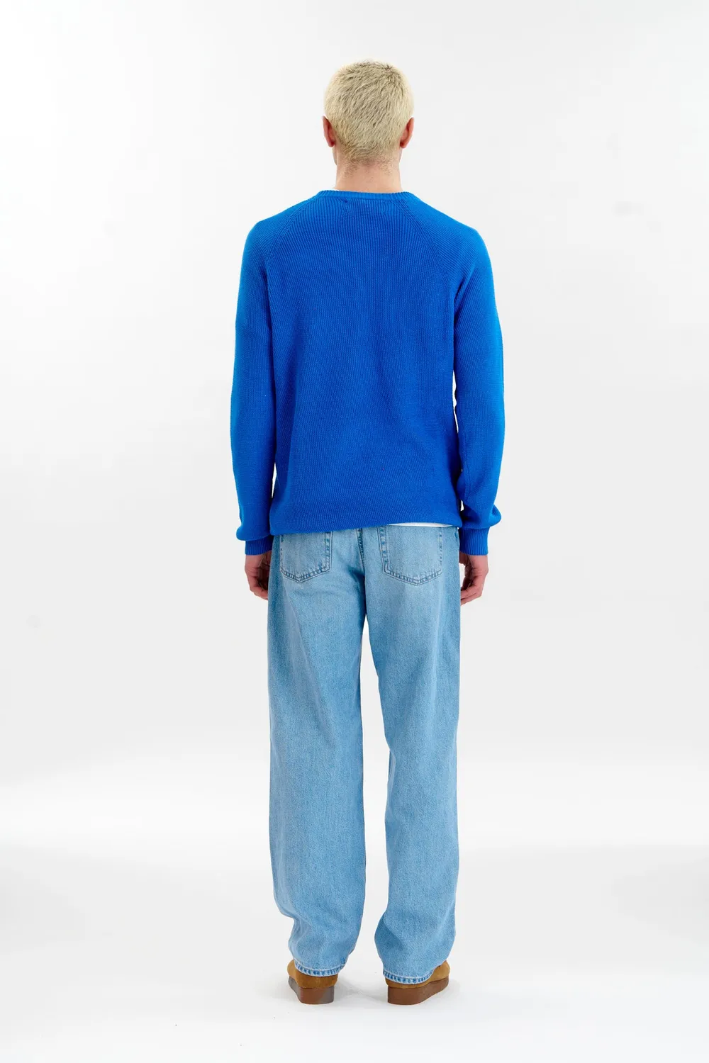 Komodo Fog Pullover Herren Blau Bio-Baumwolle