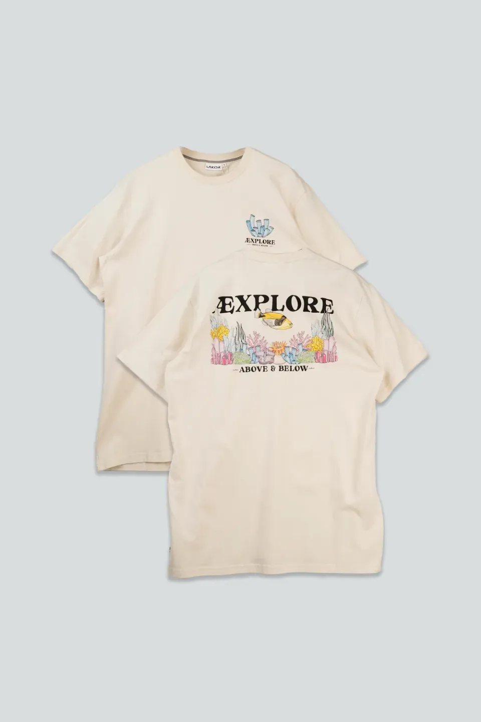 LAKOR Underwater Garden T-Shirt Rainy Day Bio
