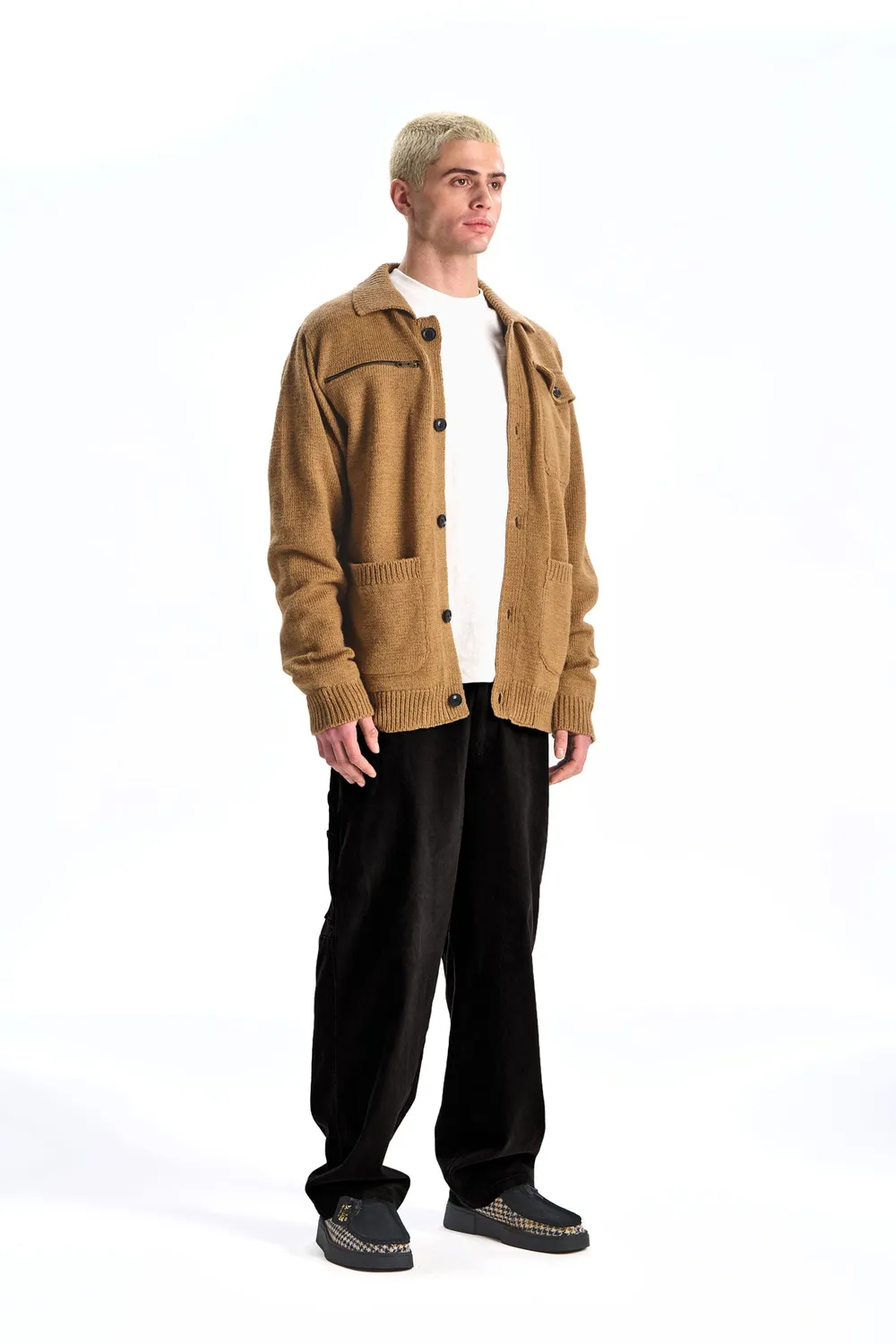 Komodo Theo Carpenter-Hose Schwarz Bio-Baumwolle