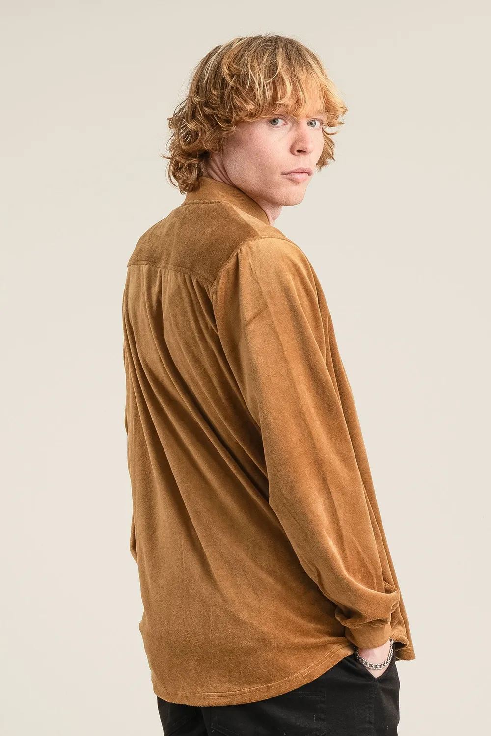 Komodo Cole Hemd Olive Herren aus Bio-Baumwolle