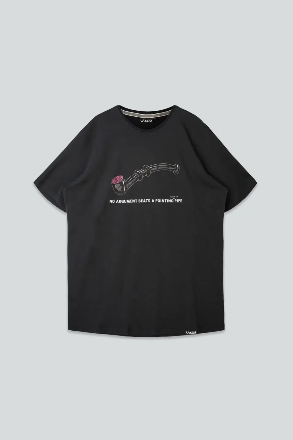 LAKOR Lakridspibe T-Shirt Moonless Night Bio-Baumwolle