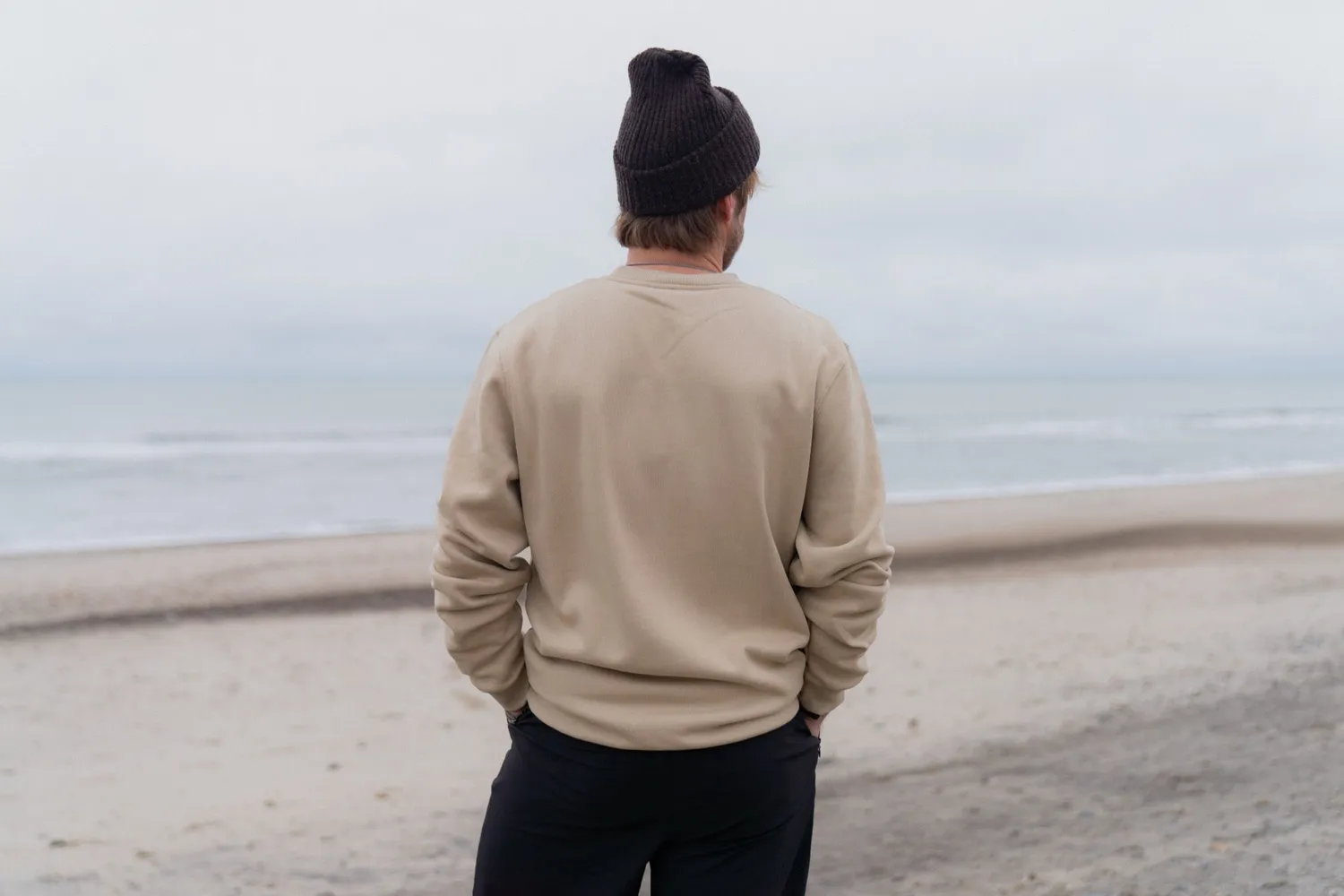 LAKOR The Smoking Salmon Crewneck Sweatshirt White Pepper