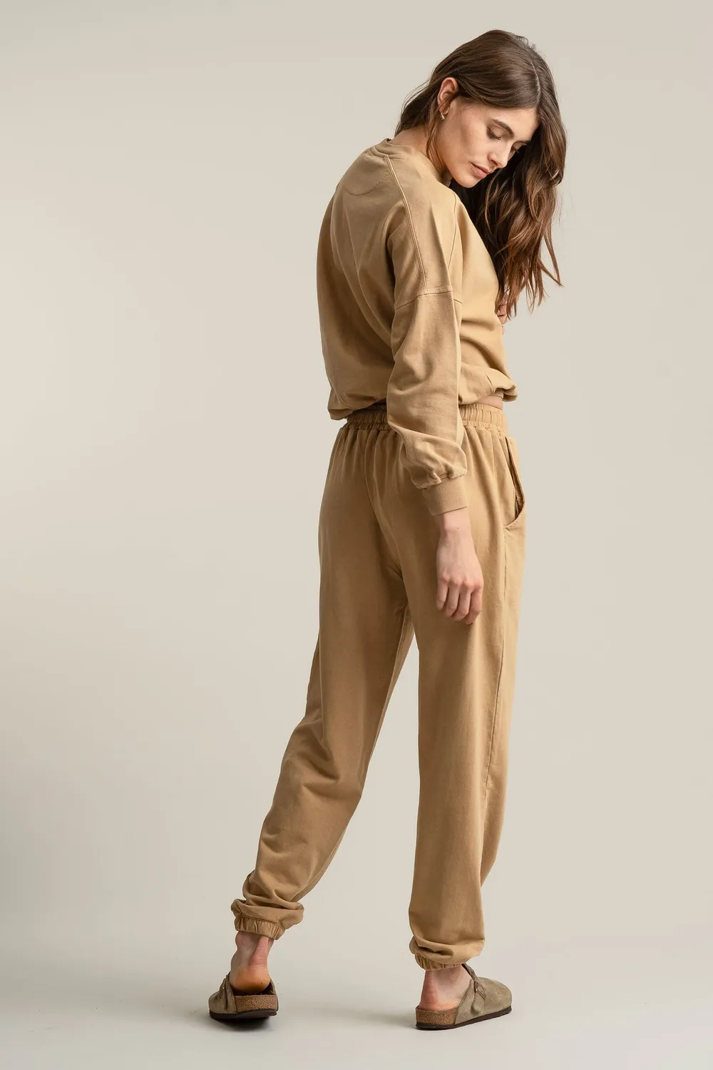 Komodo Evie Jogger Croissant Bio-Baumwolle