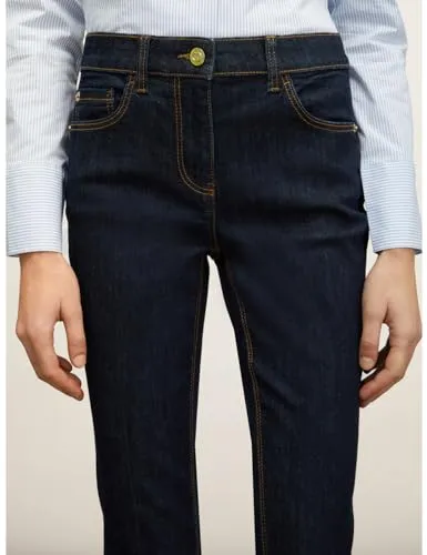 motivi Bianca Flare-Jeans Push-up dunkelblau