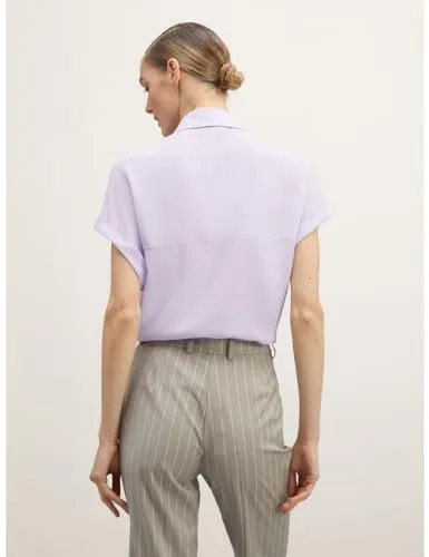 Motivi Hemdbluse mit Kimonoärmeln Viskose-Krepp