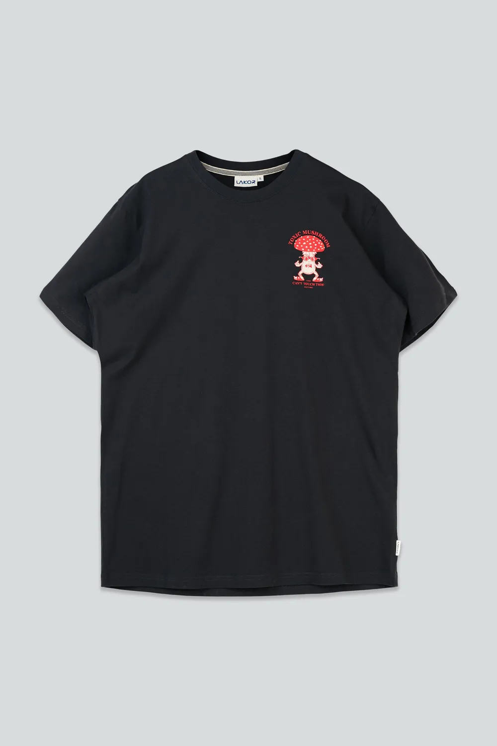 LAKOR Toxic Mushroom T-Shirt Moonless Night Bio-Baumwolle