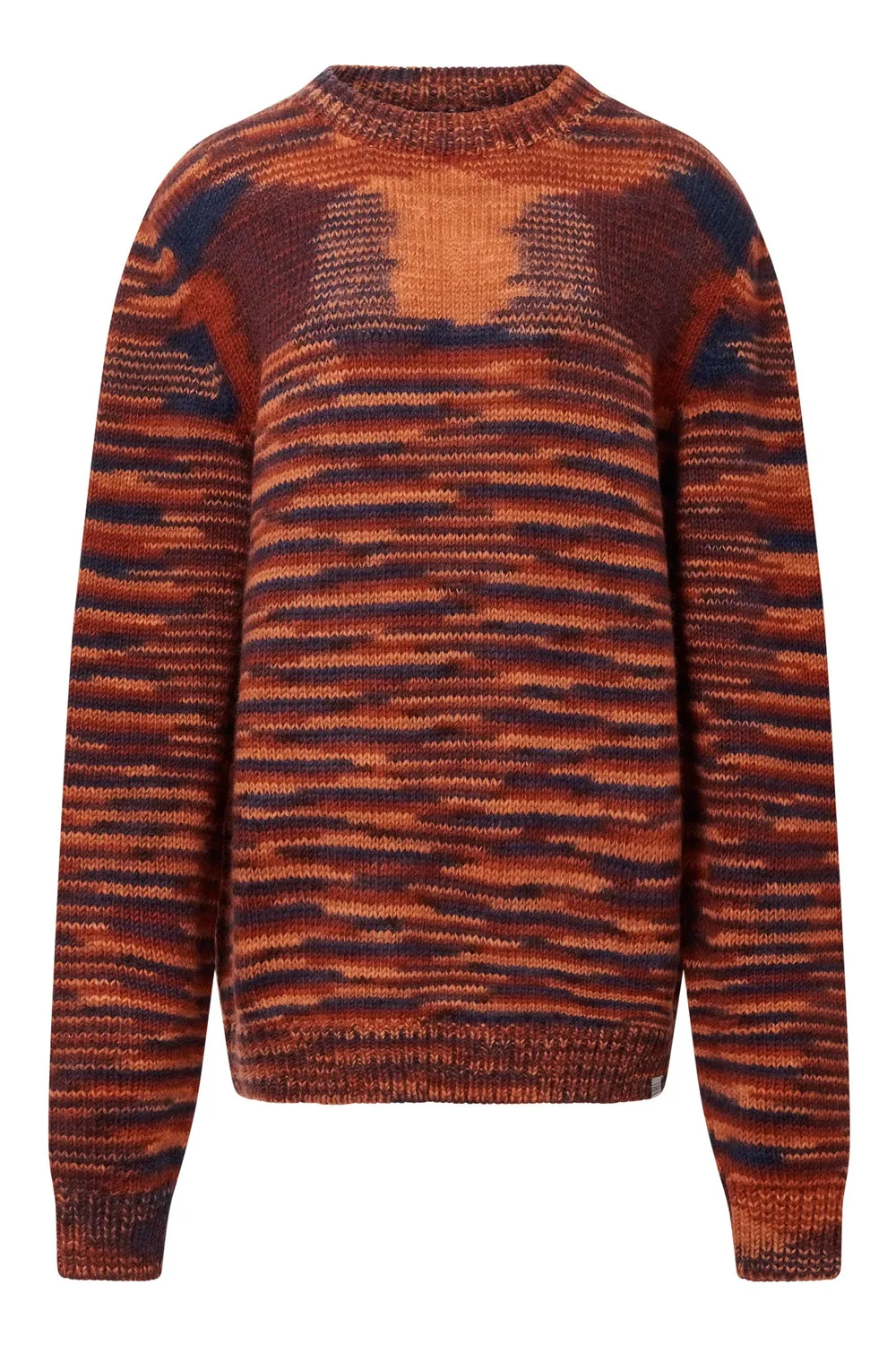Komodo Temura Wollpullover Terracotta Handstrick