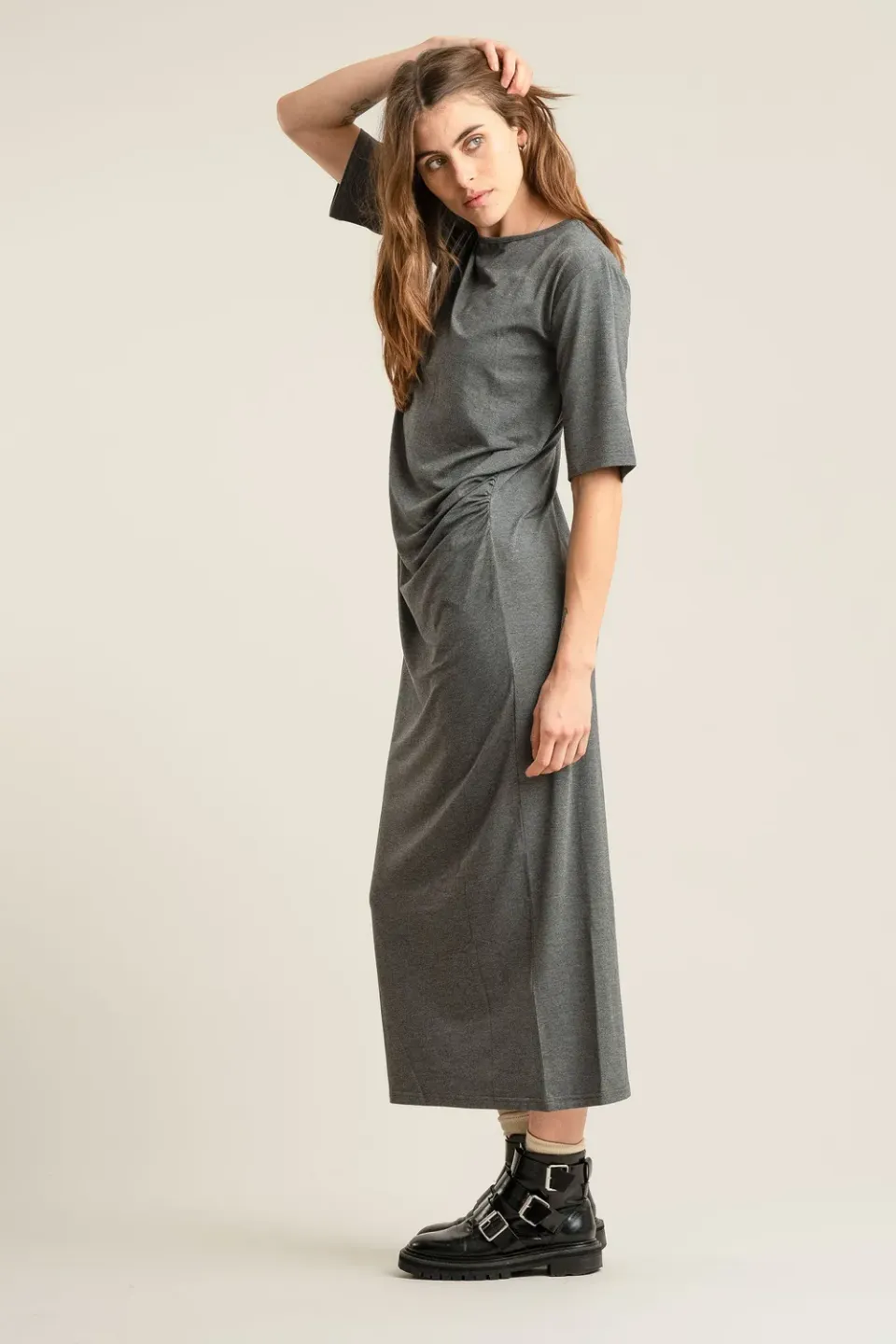 Komodo Sahara Kleid Charcoal Gr. 38 Modal
