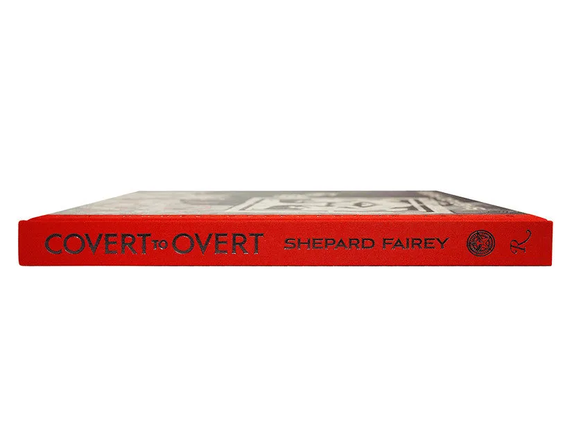 Obey Covert to Overt Buch signiert Hardcover 255 Seiten