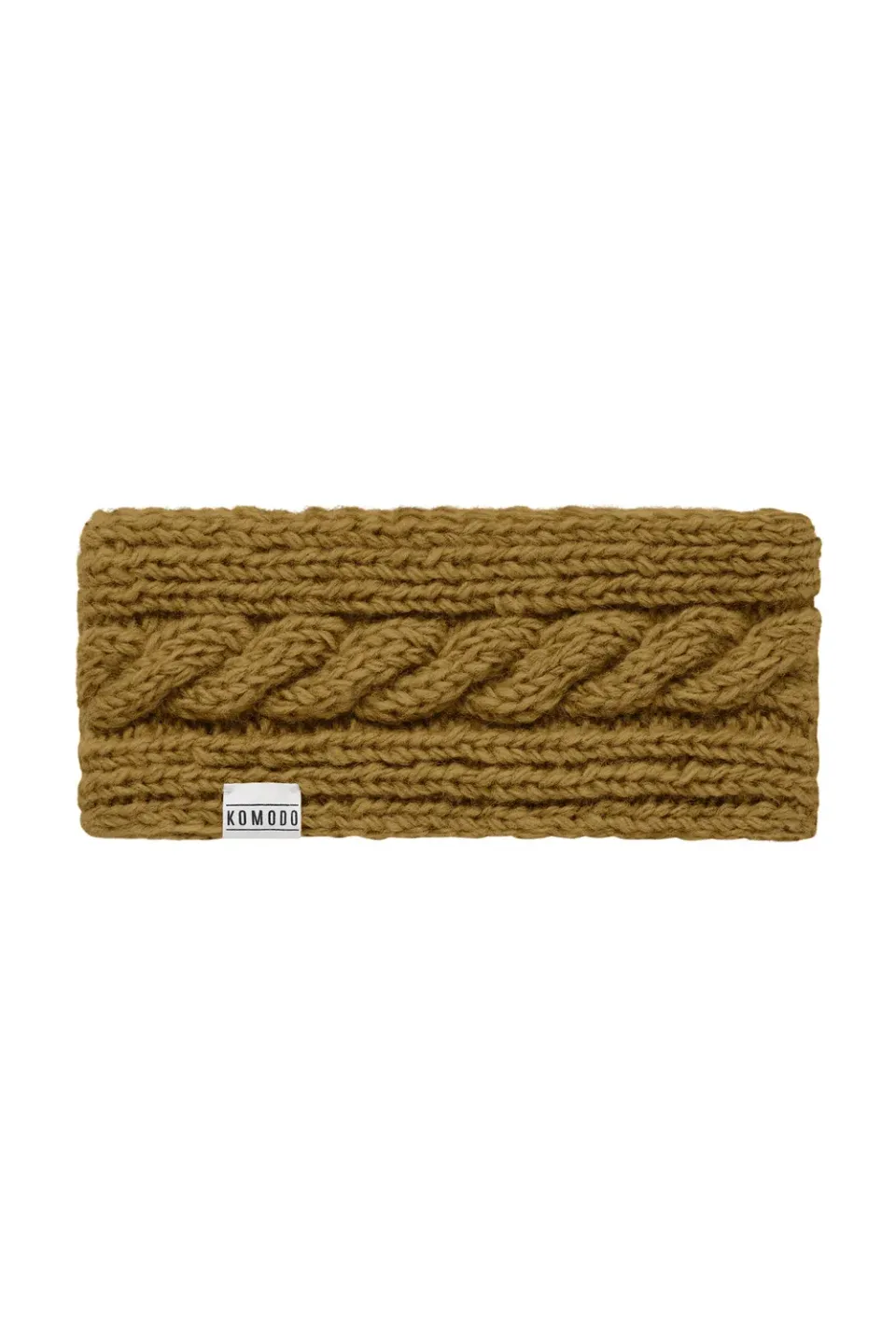 Komodo Cloud Stirnband Olive Wolle