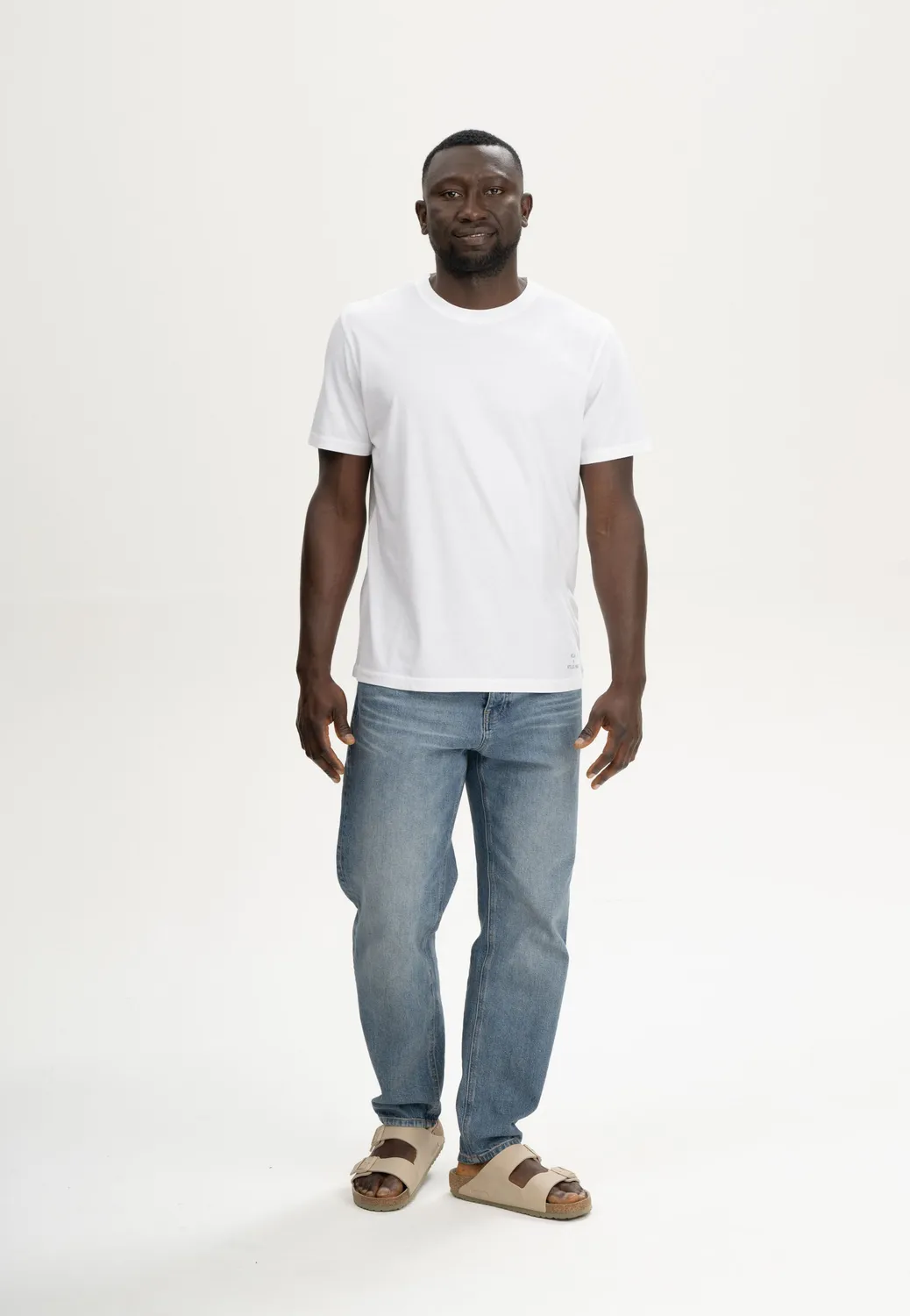 MELA Artist Atelier Mave T-Shirt weiß Print Bio