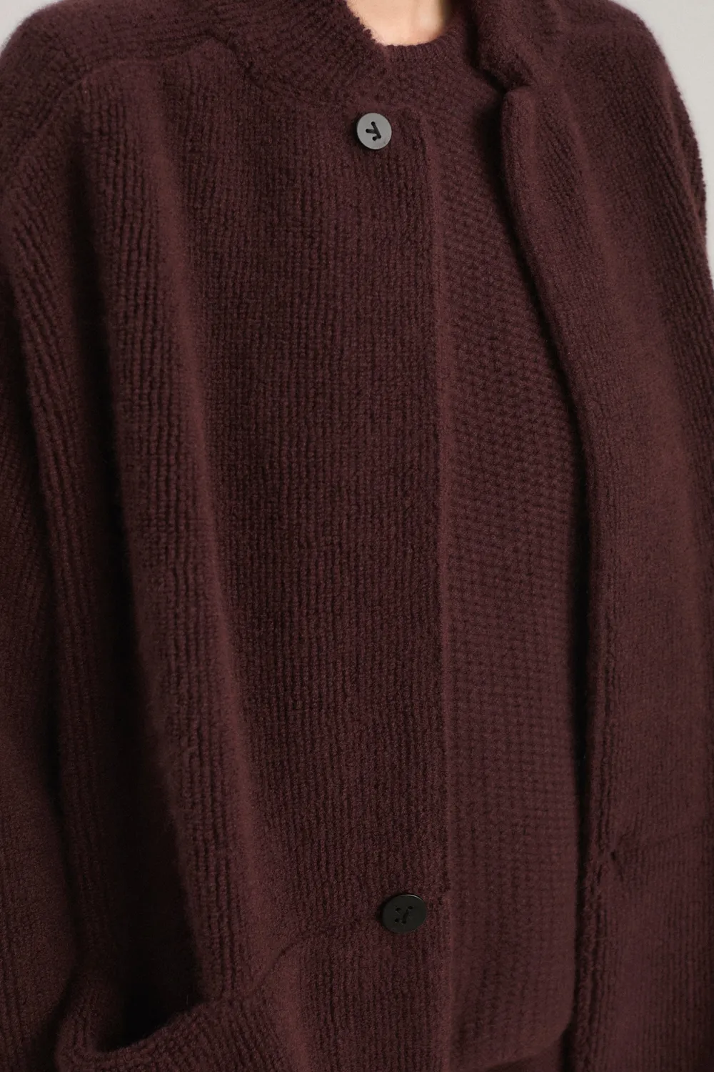 Oyuna Arun Jacke Carob oversized