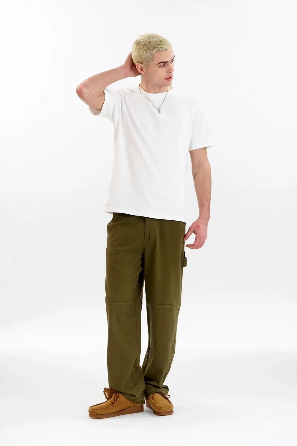 Komodo Theo Hose Grün Bio-Baumwolle