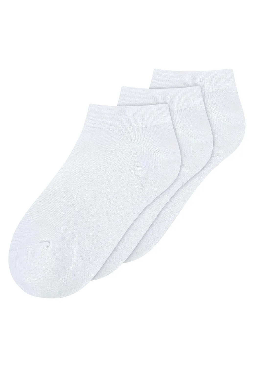 MELA Sneaker Socken schwarz-weiß-grau 3er-Pack
