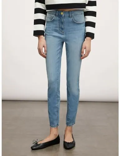 Motivi Gisele Skinny-Jeans hellblau hohe Taille