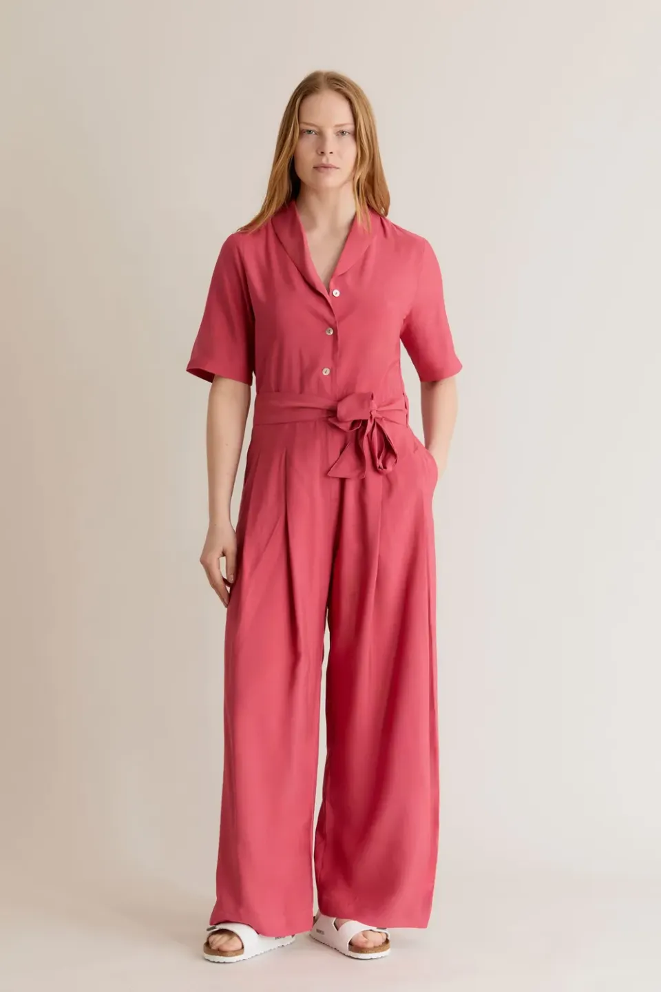 Komodo Planet Jumpsuit Pink Viskose