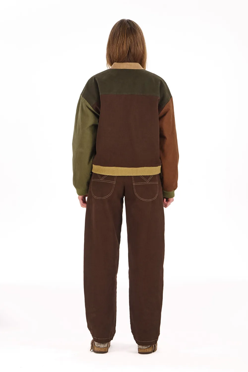 KOMODO MIKI Jacke Damen Patchwork Bio-Stretch