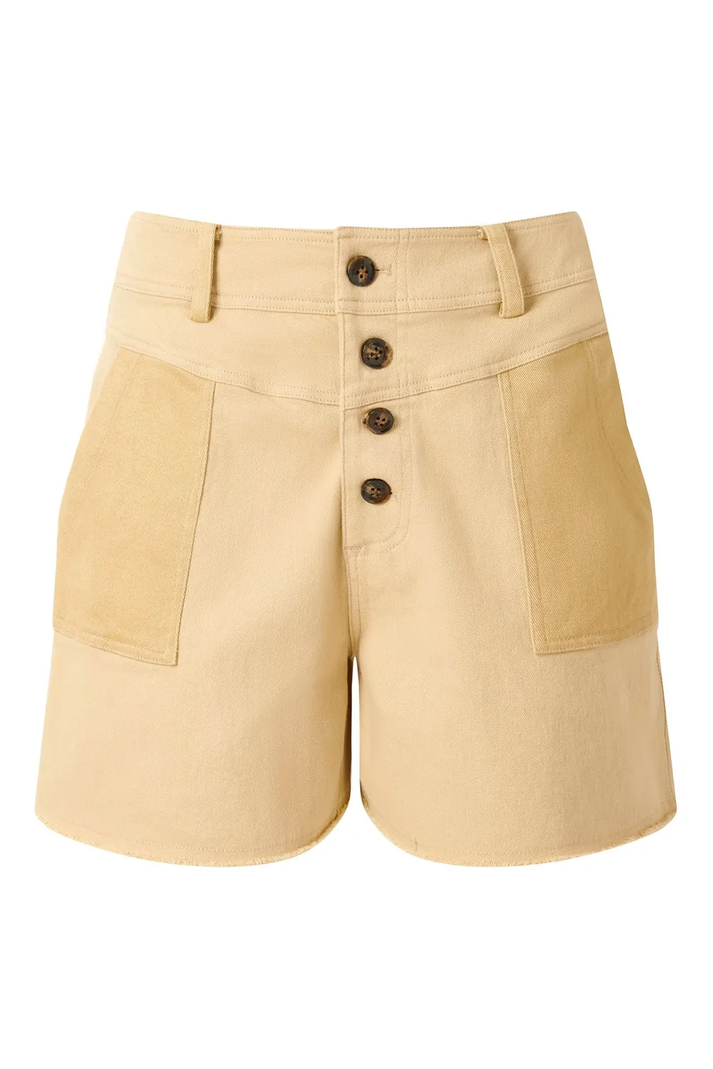KOMODO DESERT Shorts Damen dunkelsand Größe 8 Stretch