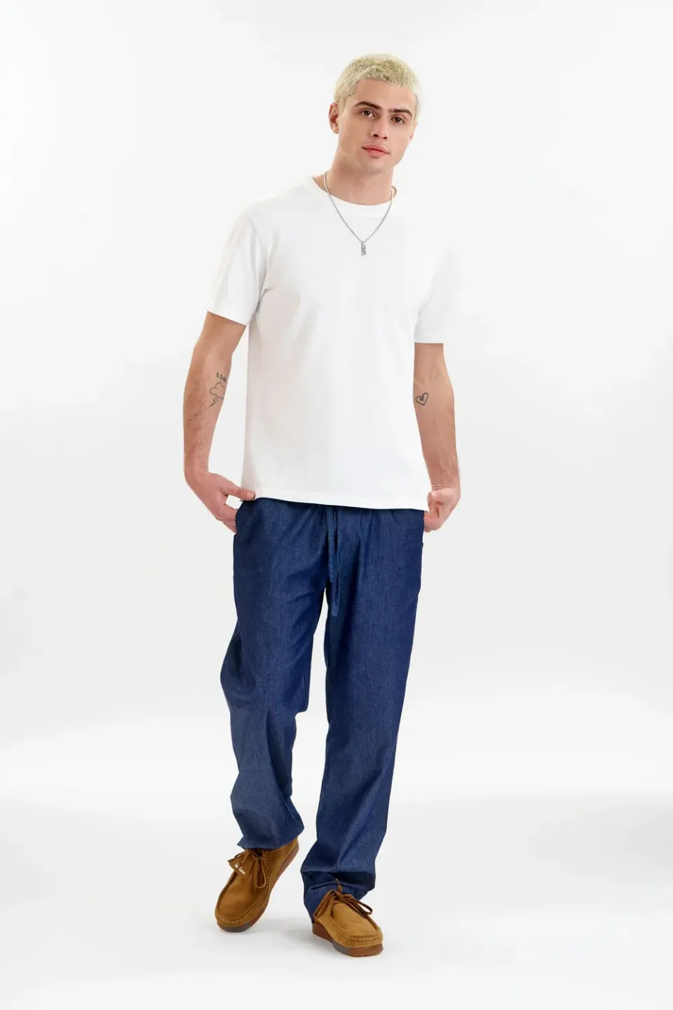 Komodo Joshua Hose Herren Mid Wash Bio-Baumwolle