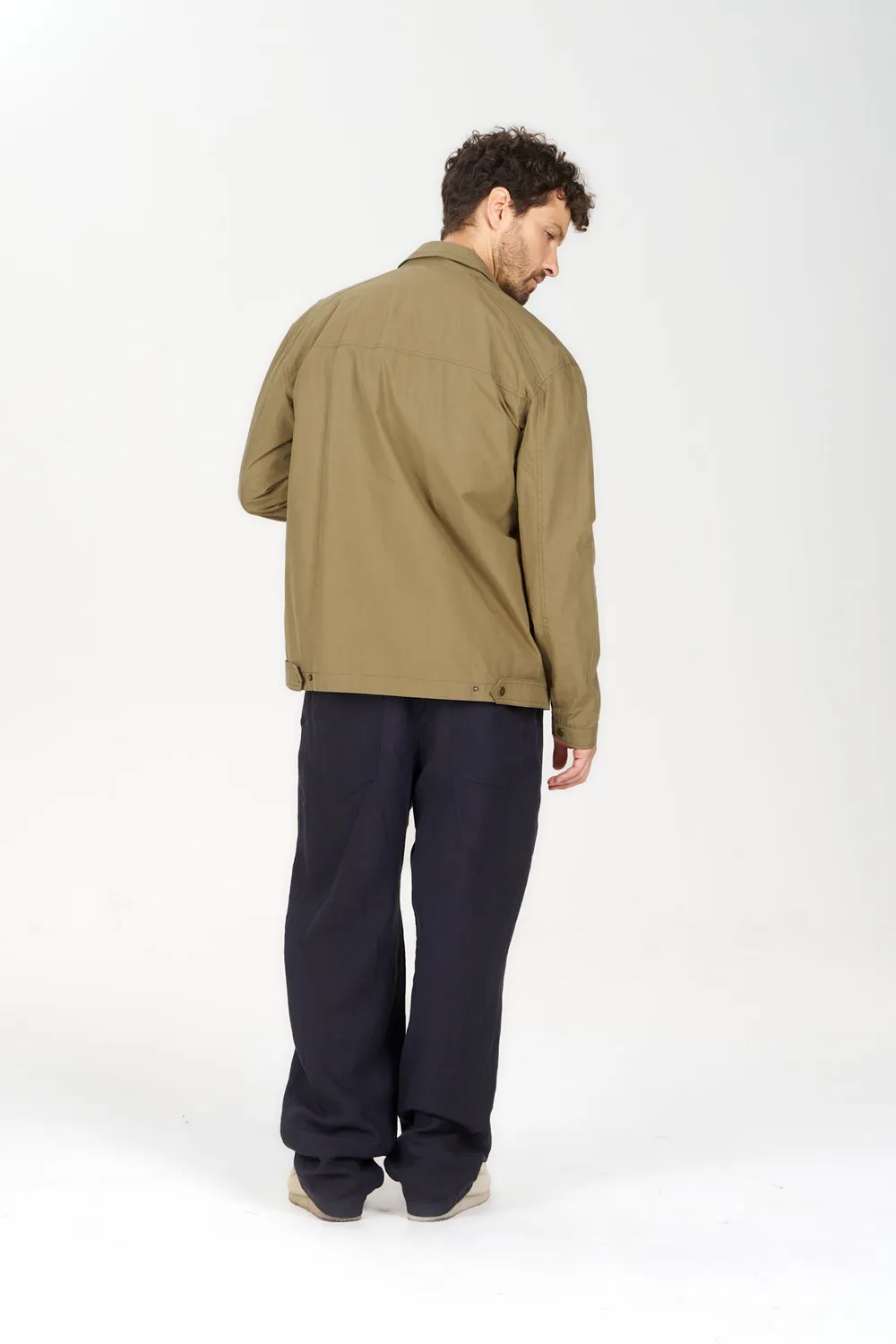 Komodo Rudy Jacke Olive Bio-Baumwolle