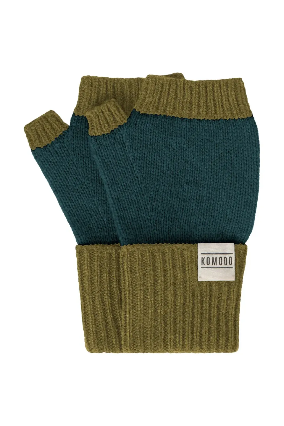 Komodo Wren Merino Handschuhe Grün