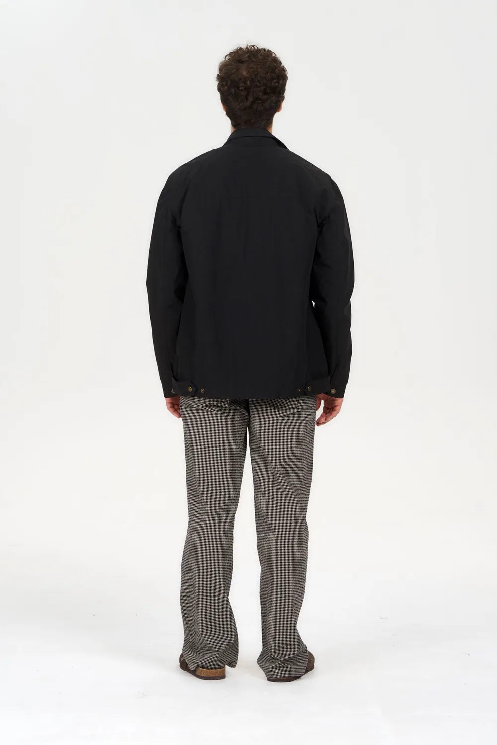 Komodo Rudy Jacke Schwarz aus Bio-Baumwolle Herren