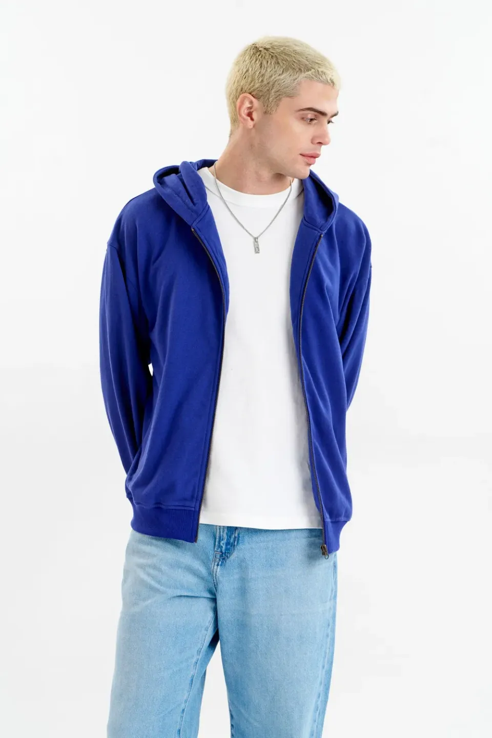 Komodo Luca Hoodie Herren Blau Bio-Baumwolle M