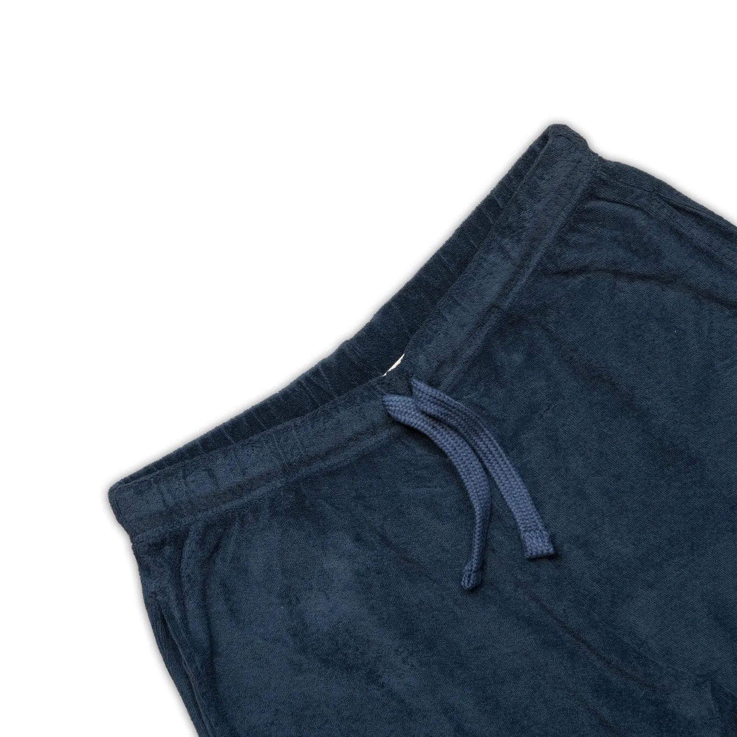 Langbrett Frottee Shorts Bio-Baumwolle dunkelblau