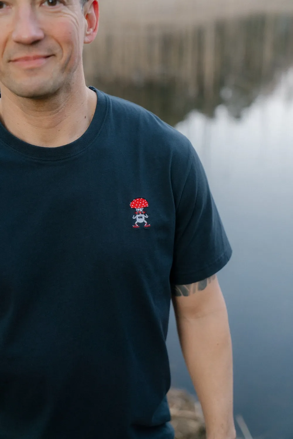 LAKOR Mini Toxic Mushroom T-Shirt Blueberry