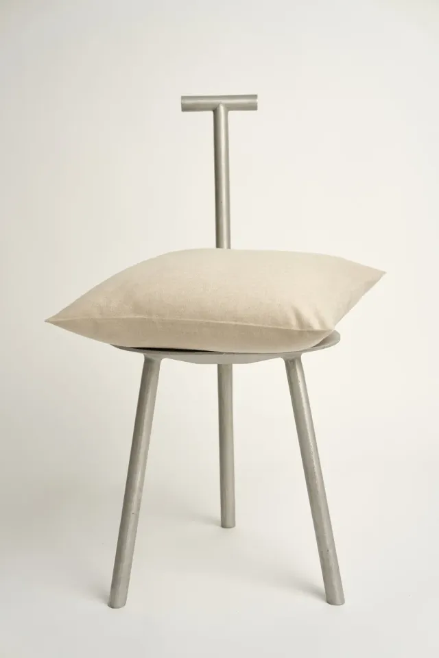 Oyuna Uno Kissenbezug Beige aus Cashmere