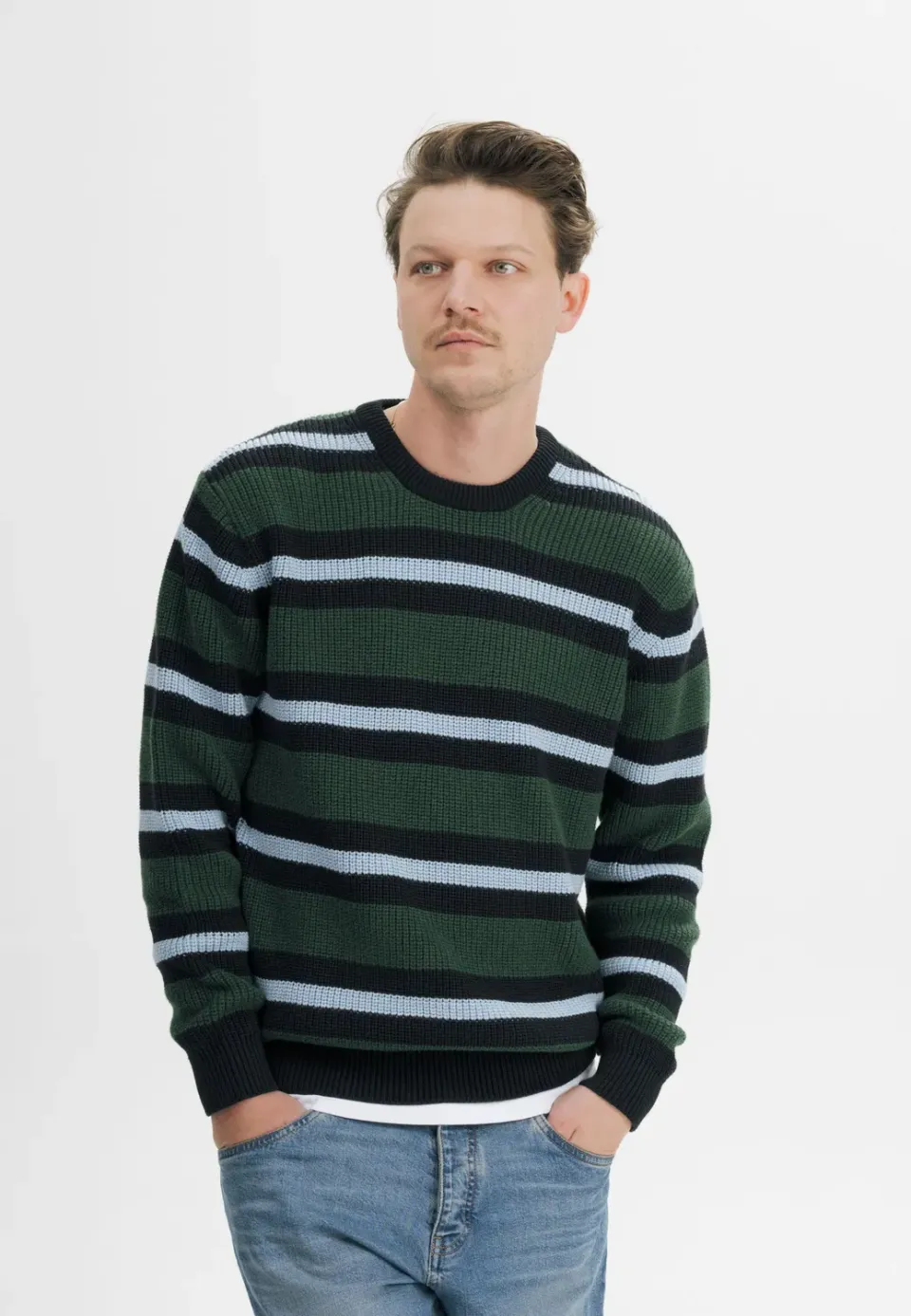 MELA RAVI Strickpullover aus Bio-Baumwolle